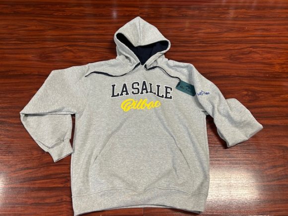 Sudadera LA SALLE gris (nuevo modelo)